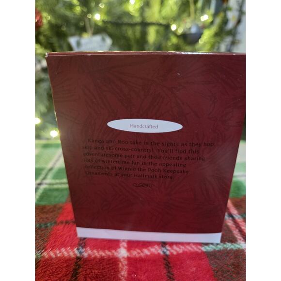 VINTAGE HALLMARK DISNEY KANGA AND ROO WINNIE THE POOH ORNAMENT 1993 - Picture 4 of 5